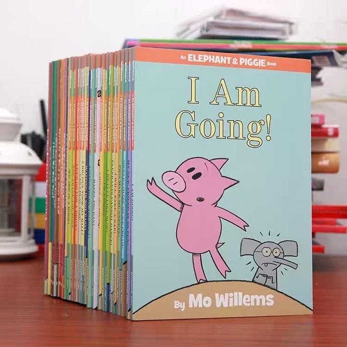 

elephant and piggie 25 Books /set MO willems buku anak
