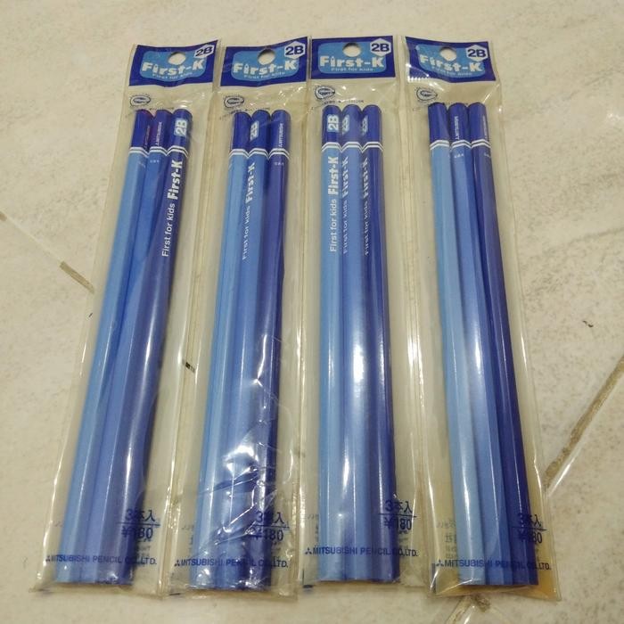 

I77W Pensil First For Kids 2B New Kode: 6322 Fk2B 3P