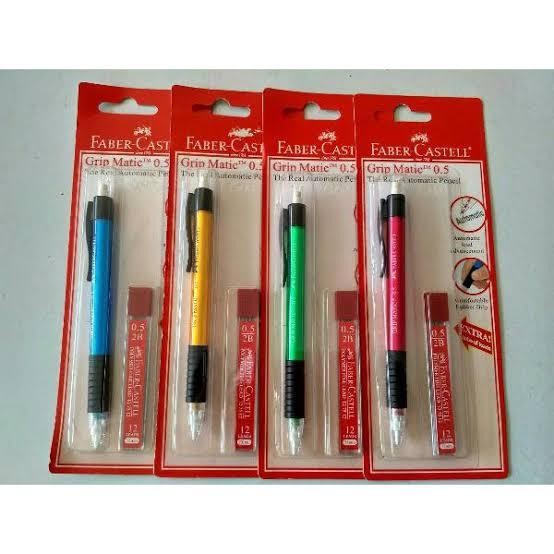 

I77W Pensil Mekanik Faber Castell 0.5 Mm