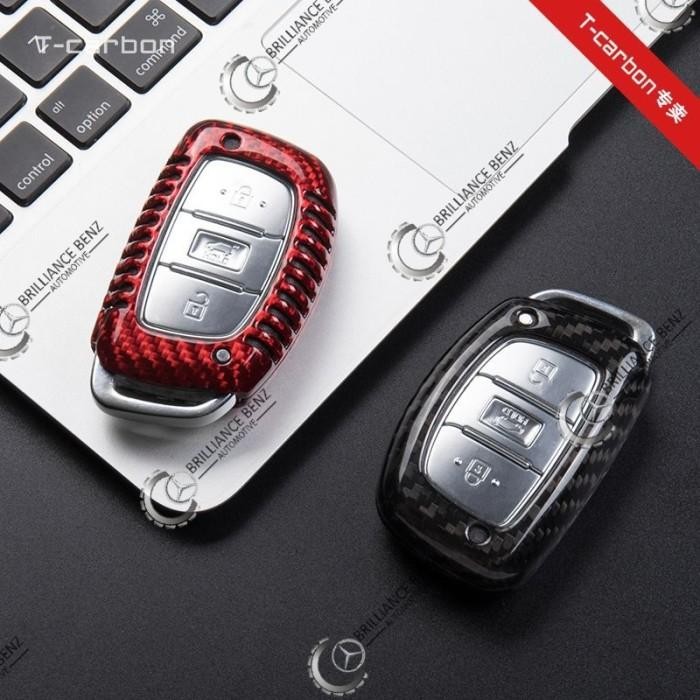 Key Case Cover Kunci Carbon Kevlar Hyundai Stargazer, Hyundai Creta