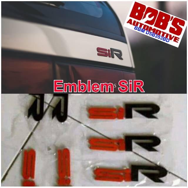 Emblem Sir Timbul Cocok Buat Ef Civic Nova / Nouva , Lx , Grandcivic