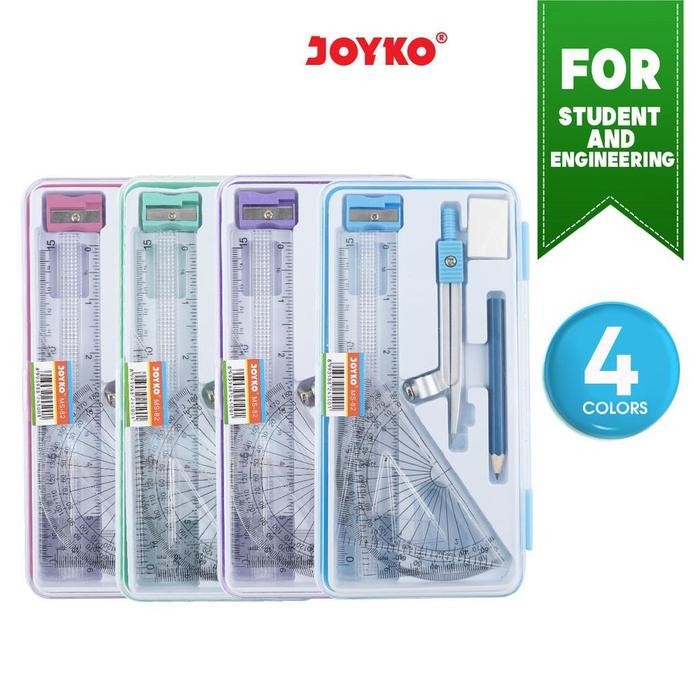 

X689 Pensil Jangka Joyko Ms-82 Varian Warna Random Silver