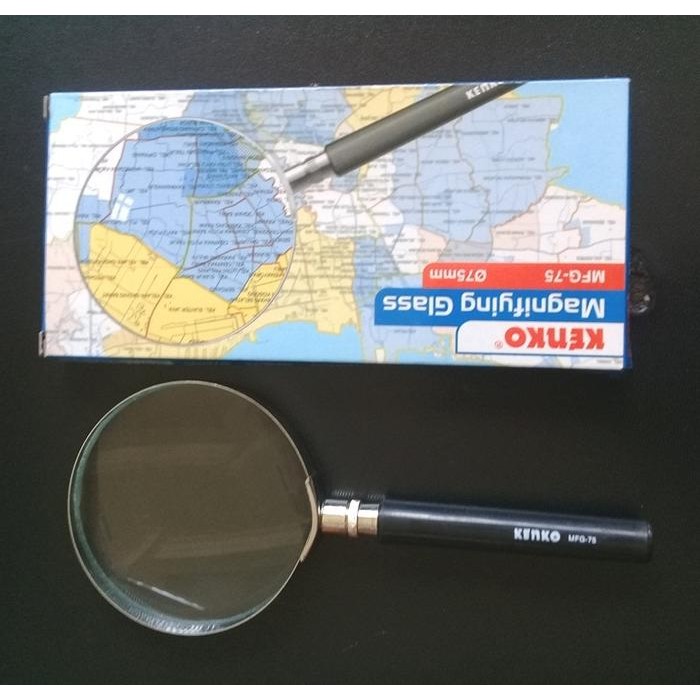 

X689 Kaca Pembesar Lup Kaca Magnifier Glass 75Mm Kenko Mfg-75