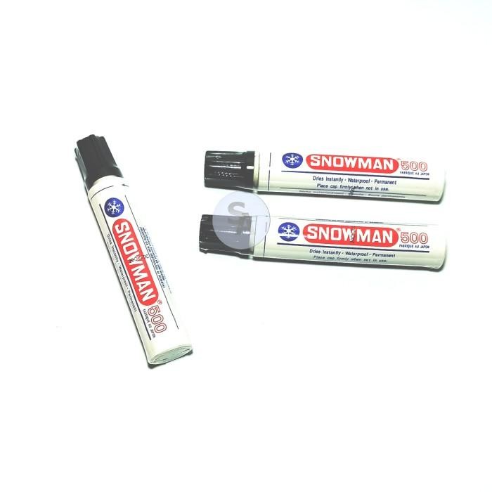 

X689 Snowman Spidol Marker Permanent Jumbo 500 [ Pcs ]