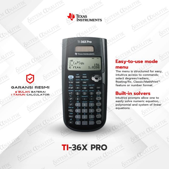 

X689 Texas Instruments Ti-36 X Pro Scientific Calculator