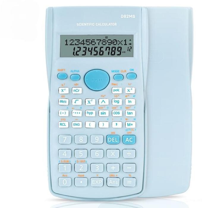 

X689 Deli Ed82Ms Scientific Calculator Kalkulator Scientific 240 Function Untuk Sekolah Dan