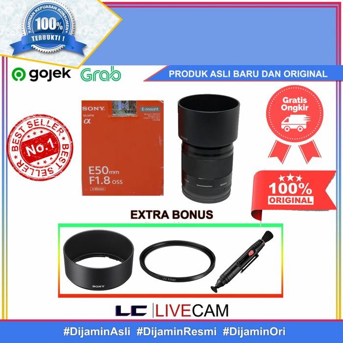 SONY E 50MM F1.8 / LENSA SONY E 50MM F1.8 / SONY E MOUNT 50MM F1.8