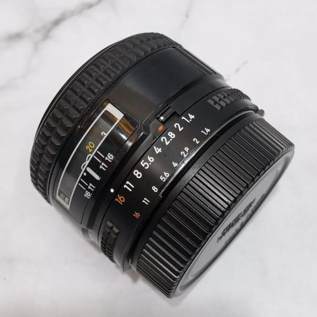 LENSA NIKON NIKKOR AFD 50mm 50 mm F1.4 MULUS MURAH BERGARANSI