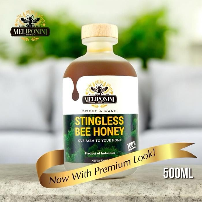 

Meliponini Honey 500ml Botol Stingless Bee Honey