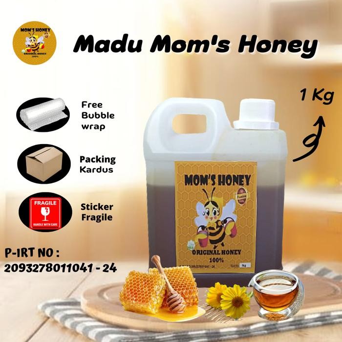 

Madu Moms Honey 1 Kg Kaya akan Manfaat / Madu Asli Hutan Murni