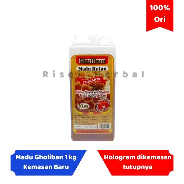 

Gholiban Madu Hutan Asli 100% Murni 1Kg Madu Organik Original, Tingkatkan Imunitas & Stamina, BPOM -