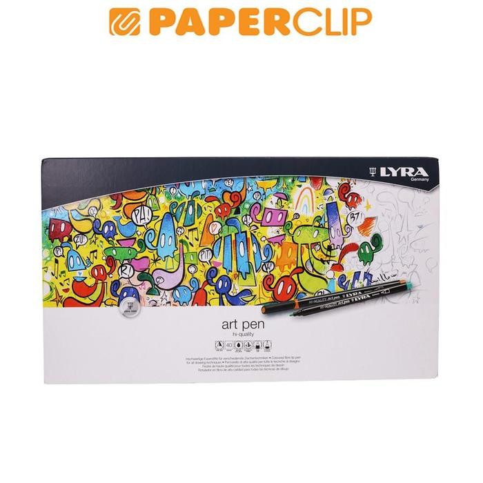 

SPIDOL / ART PEN LYRA 6751400 40P METAL CASE
