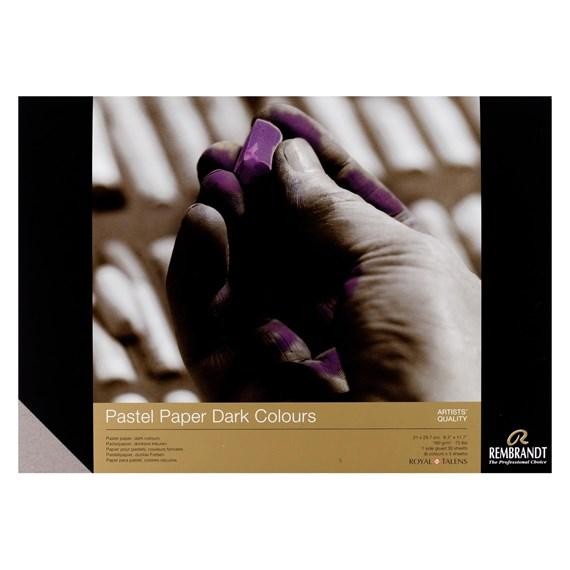 

REMBRANDT Pastel Paper Dark 30 sheets 21X29,7cm 160g