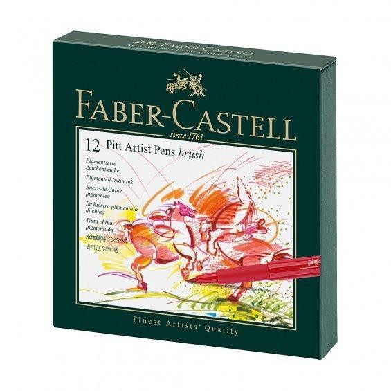

Faber-Castell PITT Artist Pen Skin Tones Box 12