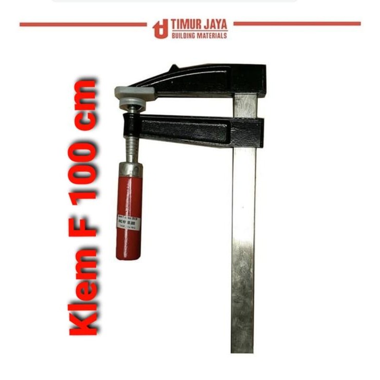 Diskon Klem F 100 Cm / Clamp F 100Cm / Klem / Clamp / Catok