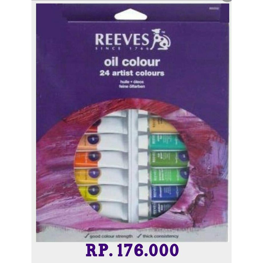 

Reeves Oil Color 24W ( Cat Minyak)