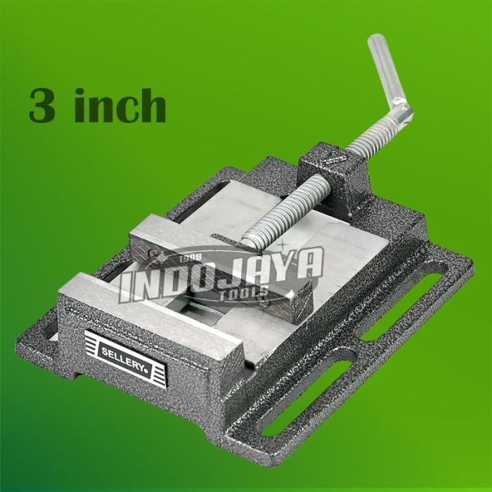 Terbaru Catok Untuk Stand Bor Jepitan Dudukan Bor 3Inch Sellery - Ragum 3 Inch