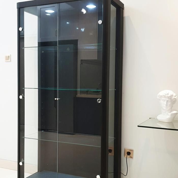 

PARCEL LEBARAN MEWAH kado hadiah kantor LEMARI PAJANG KACA PRODUK