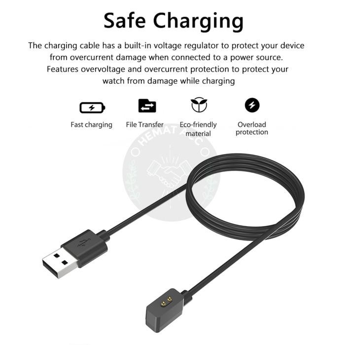 (Allthebest) Kabel Charger Redmi Watch 3 / Redmi Watch 3 Active Hematacc