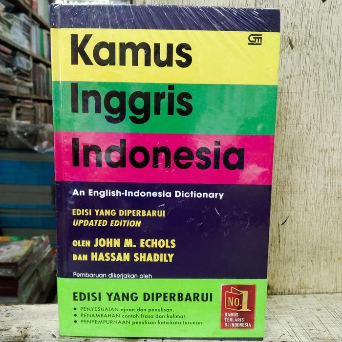 

KAMUS INGGRIS INDONESIA EDISI YANG DI PERBARUI HC ORIGINAL JOHN ECHOLS
