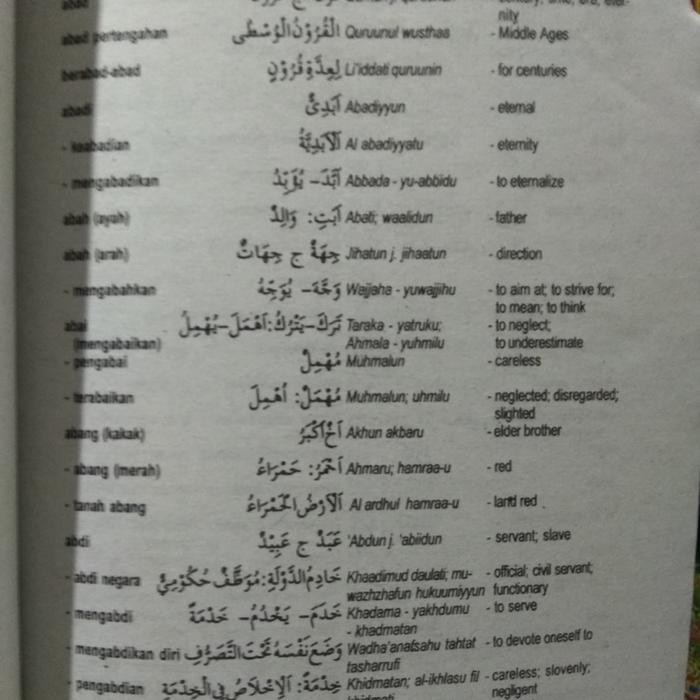 

KAMUS 3 BAHASA INDONESIA ARAB INGGRIS HIJAU