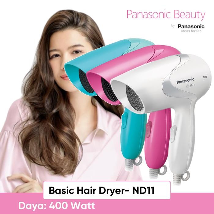 

PANASONIC HAIR DRYER EH ND11 PUTIH PENGERING RAMBUT - PUTIH