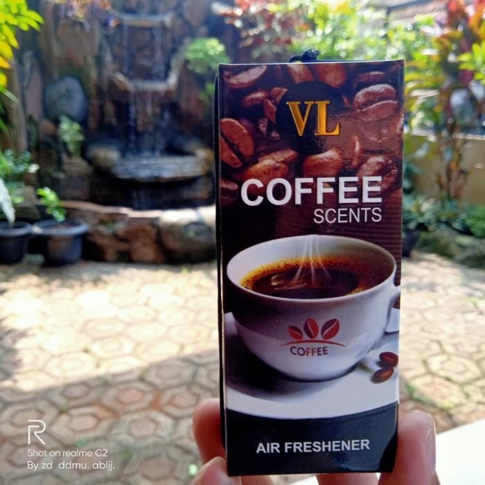 (Allthebest) VL SCENTS CAR FRESHNER PARFUM MOBIL AROMA KOPI