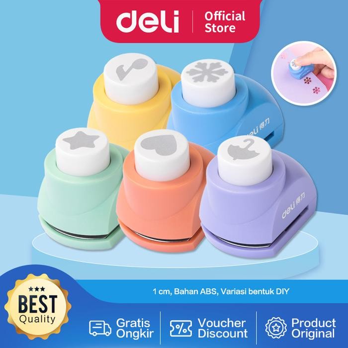 

Bisa E-Katalog! Deli Pembolong Kertas / Paper Cutting Embossing / Craft Puncher Ta903