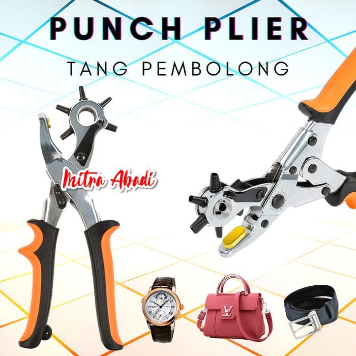 

Profesional Punch Plier / Tang Pembolong / Alat Pelubang Ikat Pinggang
