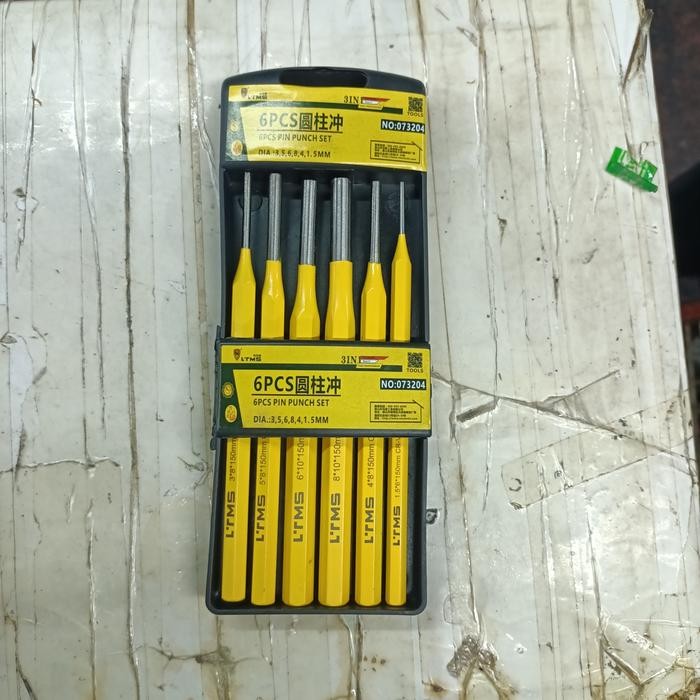 

Bisa Gosend! Punch Set Isi 6 Pcs - Pin Punch