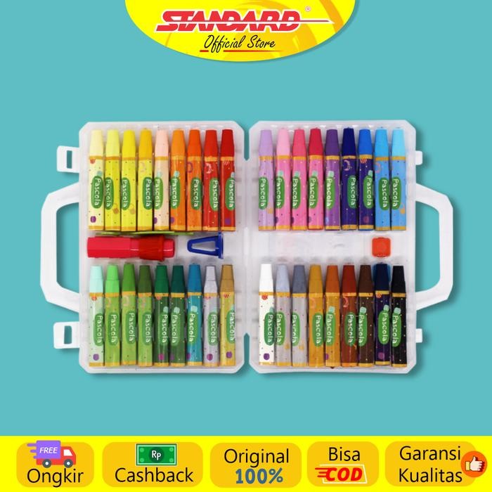 

Standard - Pascola Oil Pastel 36 / Set ( Crayon / Pewarna / Coloring )