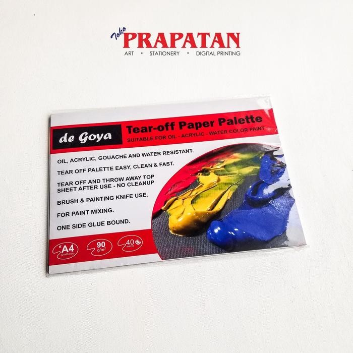 

De Goya Tear Off Paper Palette A4 90gsm 40 Sheets