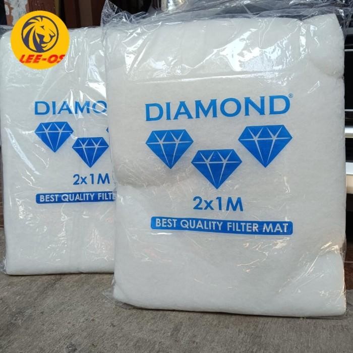 (Allthebest) Kapas filter Busa Filter Kapas dakron Kapas busa 2x1M aquarium