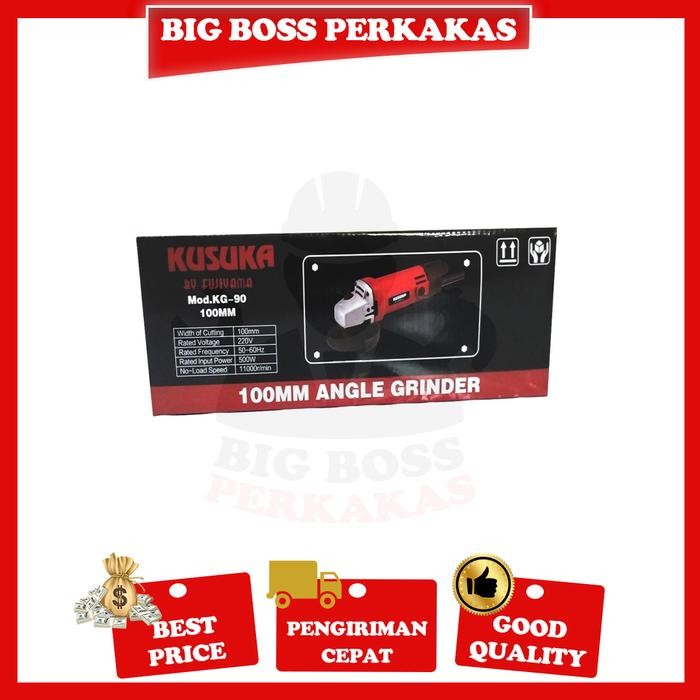 TERBARU GURINDA TANGAN KUSUKA KG 90 /GERINDA TANGAN/SLEPAN/ANGLE BY FUJIYAMA TERMURAH