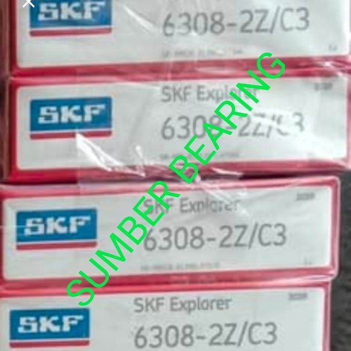 BALL BEARING 6308 2Z/C3 , 6308 ZZ C3 MERK SKF
