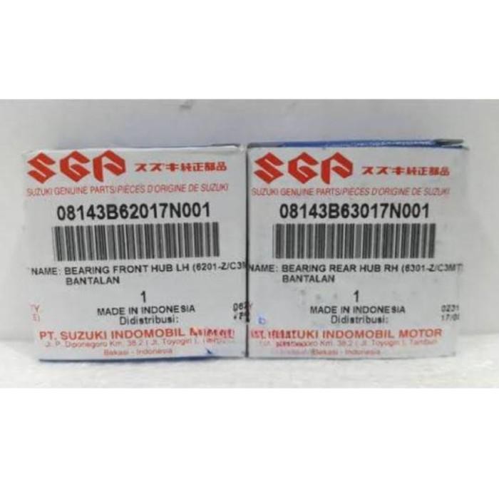 BEARING LAHER RODA BELAKANG ASLI SGP SMASH SATRIA FU 6201 6301
