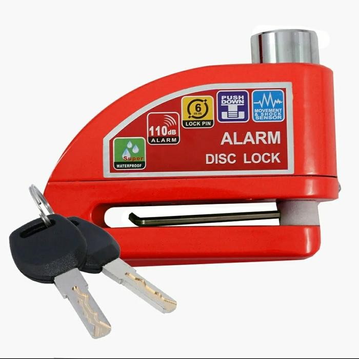 KUNCI GEMBOK CAKRAM ALARM MOTOR PCX ADV NMAX XMAX VARIO SCOOPY DLL