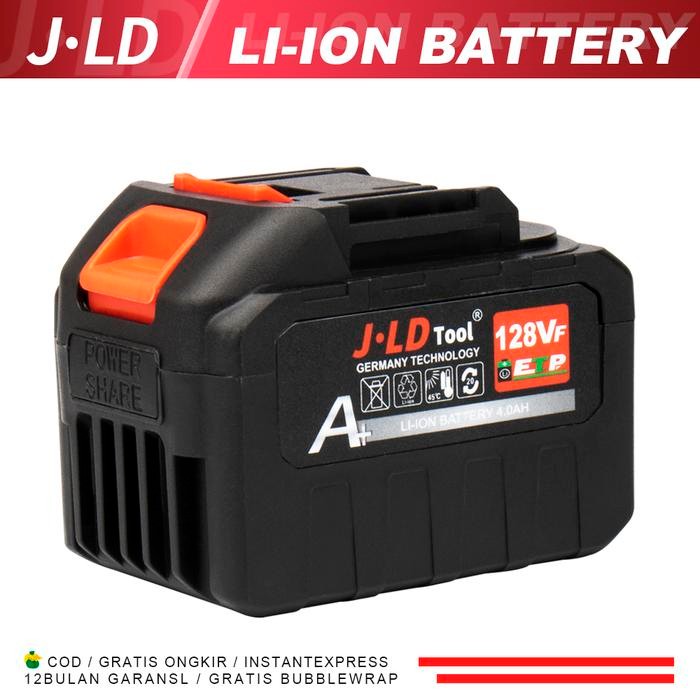 Terbaru Jld 128Vf Baterai Impact Baterai Bor 88Vf Makita Battery Cordless 36Vf
