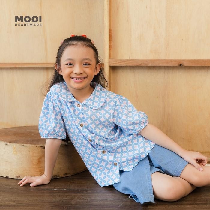 Mooi Atasan Batik Anak Perempuan Naraya Batik Top