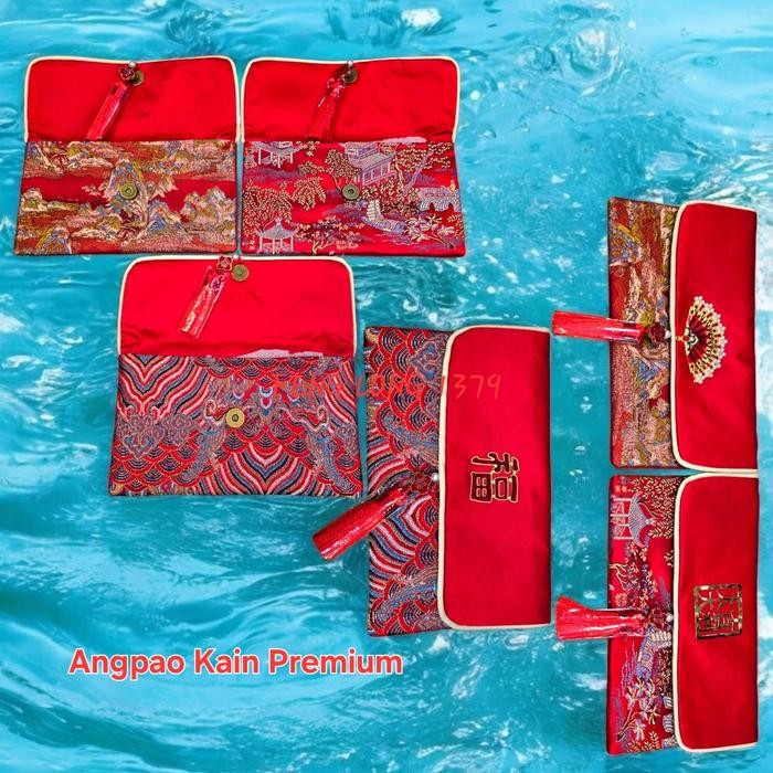 

5WUM Angpao Amplop Sinchia Sincia Kain Merah Ekslusif Isi 1