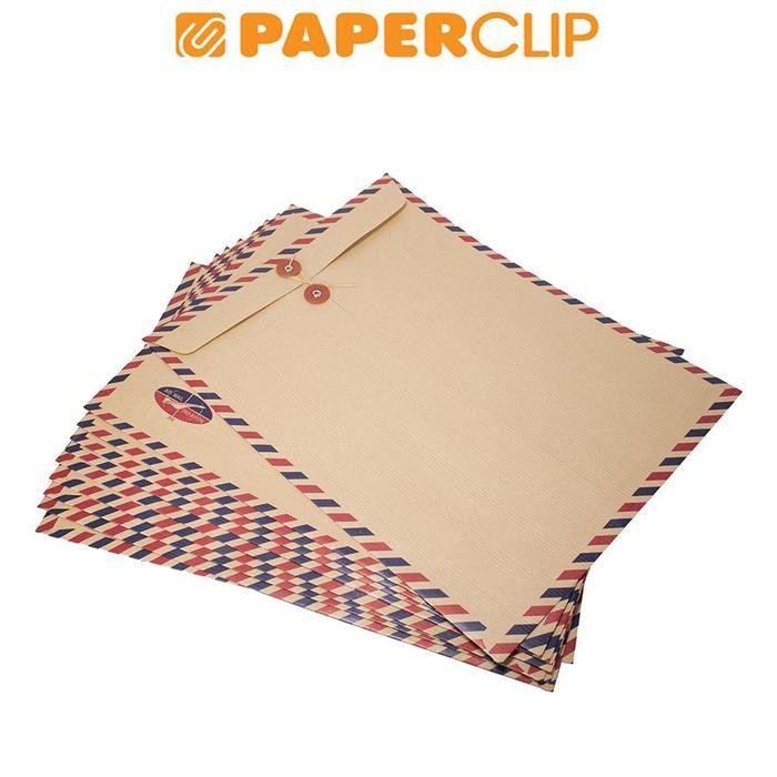

SARI Amplop Coklat 312 Tali Isi 10 Air Mail