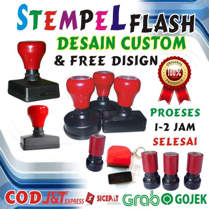 

SARI Stempel/Cap/ Otomatis/ Warna/ Flash/ Custom/ Toko/Kantor/ Dokter/Murah