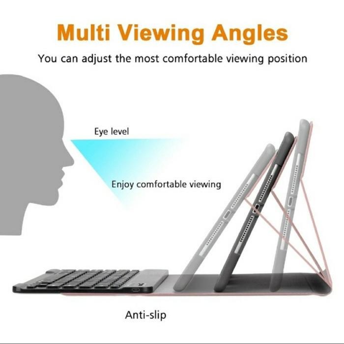 CASE KEYBOARD BLUETOOTH SAMSUNG GALAXY TAB A7 LITE T220 T225 2021 BOOKCOVER FLIP COVER CASING