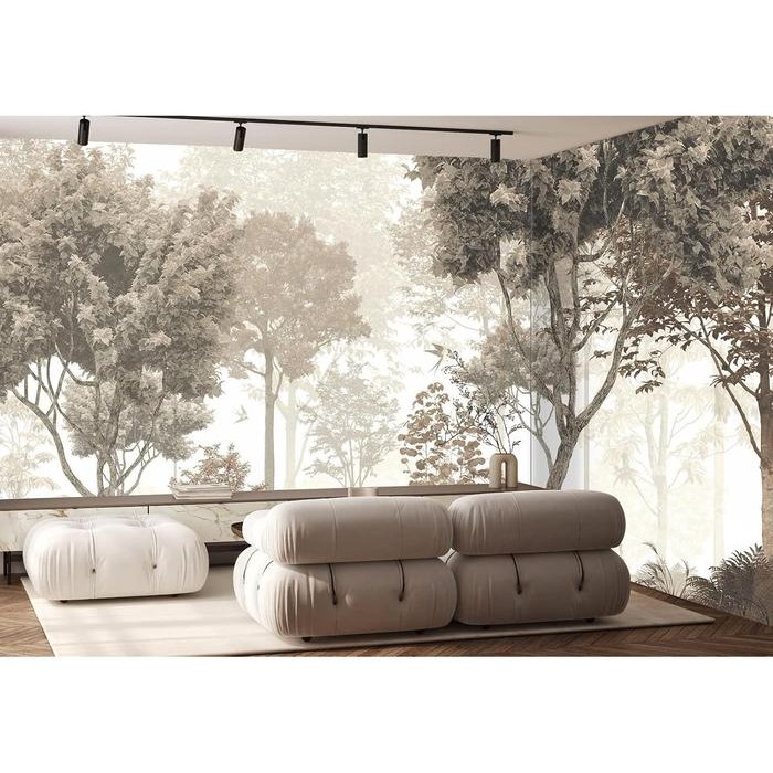 WALLPAPER 3D WALLPAPER CUSTOM WALLPAPER DINDING PEMANDANGAN ALAM HUTAN