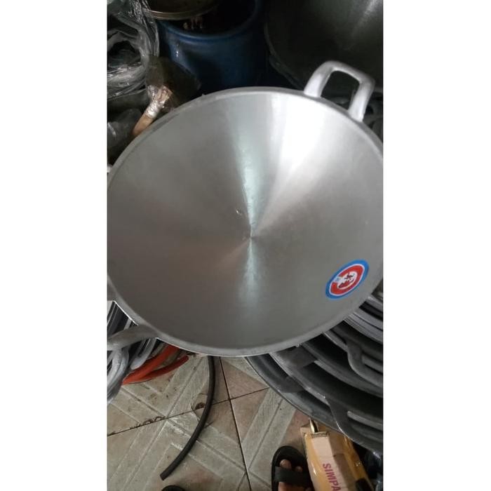 Wajan / Katel / Kuali Penggorengan Alumunium No 16 / 40Cm Gajah