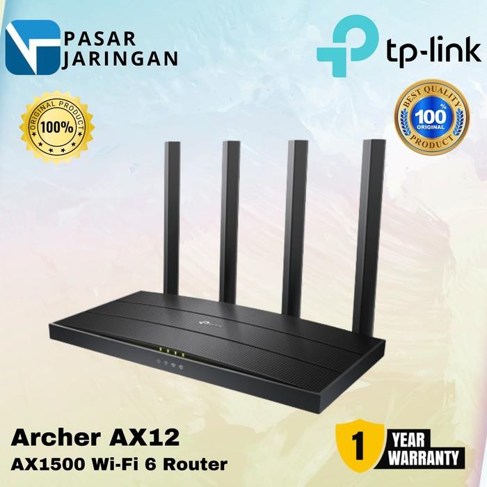 TP-Link Archer AX12 AX1500 Wi-Fi 6 Router Tp-Link Archer AX12