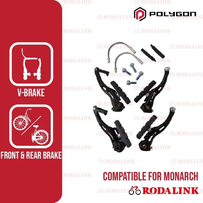 Polygon V-Brake Set Rem Sepeda Monarch