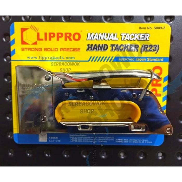 Terlaris Lippro Mesin Staples Tembak Jok Gun Tacker Gun Staples R23 Termurah