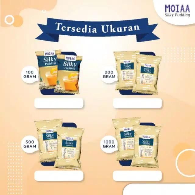 

Moiaa Silky Pudding 1000Gr