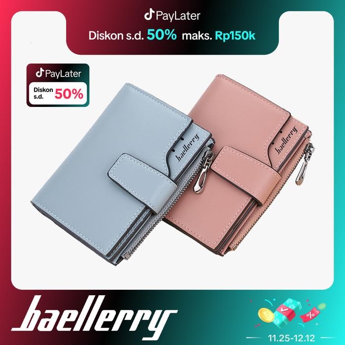 Dompet Pendek Wanita Kulit BAELLERRY N5013